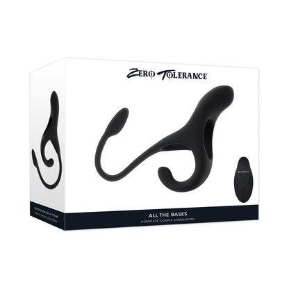 Zero Tolerance All The Bases Multi-Purpose Toy with Vibrating Plug – Black