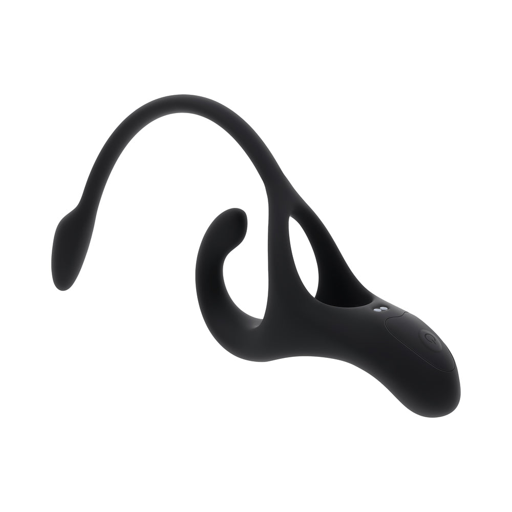 Zero Tolerance All The Bases Multi-Purpose Toy with Vibrating Plug – Black