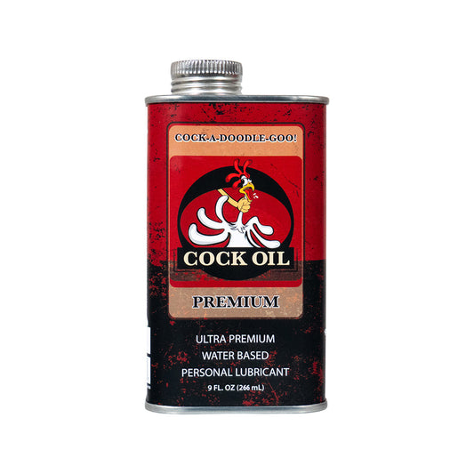 Cock Oil Water-Based Lubricant – 9 oz – Metal Can