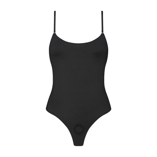 Strap-On-Me Signature Harness Body – Black – Adjustable Thong Style