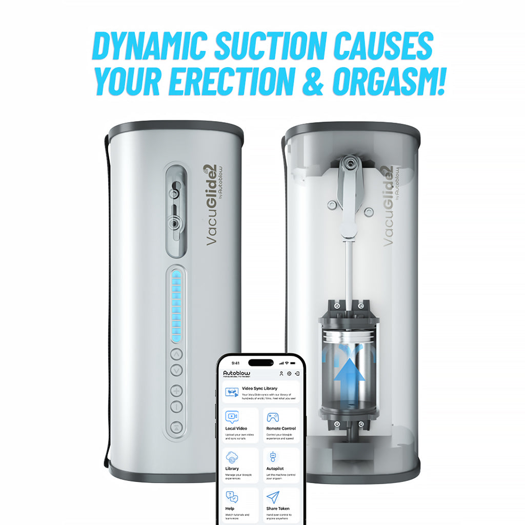 Autoblow VacuGlide 2 Suction Milk Machine - Gray