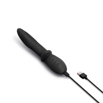 b-Vibe Rimming P-Spot Vibe – Dual Rotating & Vibrating Prostate Massager – Black