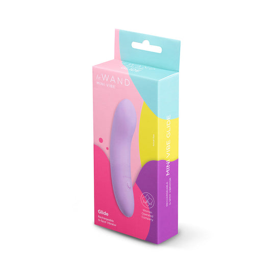 Le Wand Mini Vibe Glide – G-Spot Vibrator – Light Purple