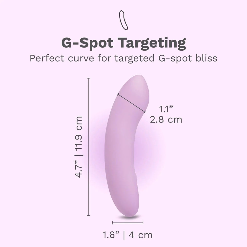 Le Wand Mini Vibe Glide – G-Spot Vibrator – Light Purple