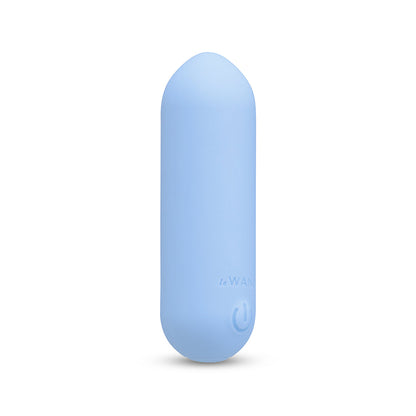 Le Wand Mini Vibe Bullet - Compact Waterproof Rechargeable Bullet Vibrator - Blue