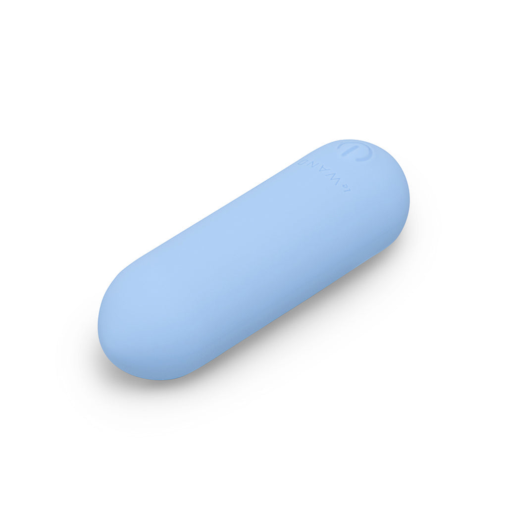 Le Wand Mini Vibe Bullet - Compact Waterproof Rechargeable Bullet Vibrator - Blue