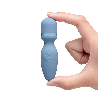 Le Wand Mini Vibe Pocket Wand Vibrator - Blue