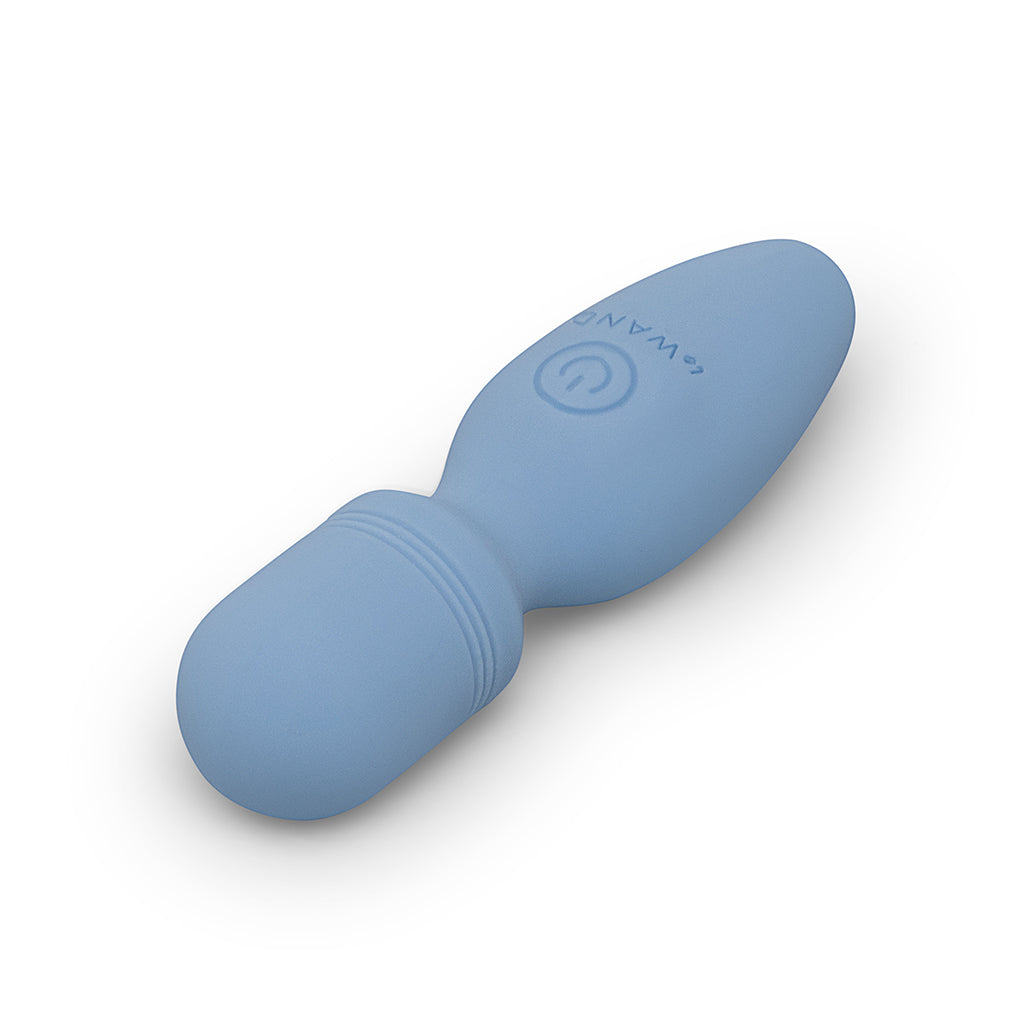 Le Wand Mini Vibe Pocket Wand Vibrator - Blue