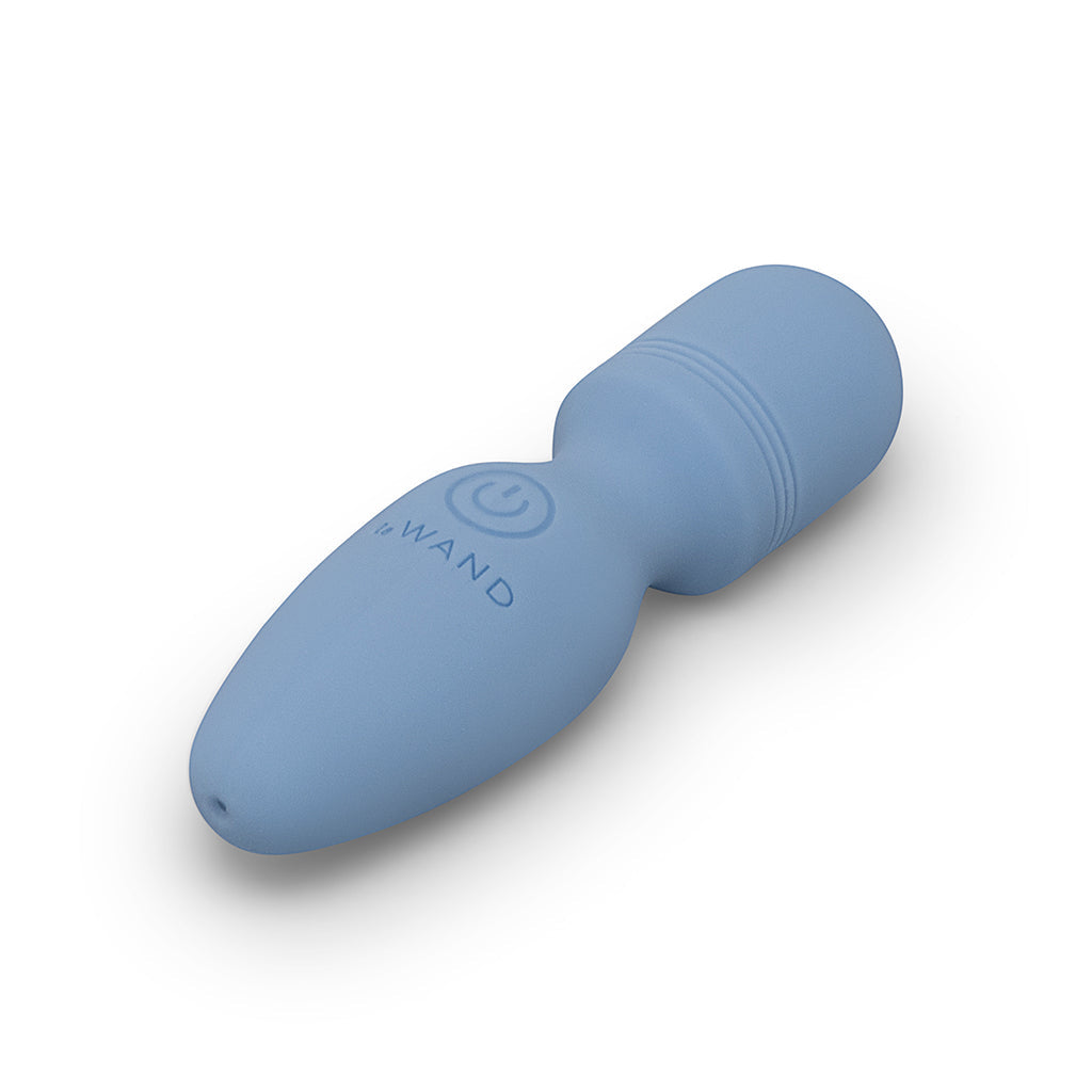 Le Wand Mini Vibe Pocket Wand Vibrator - Blue