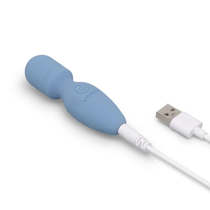Le Wand Mini Vibe Pocket Wand Vibrator - Blue
