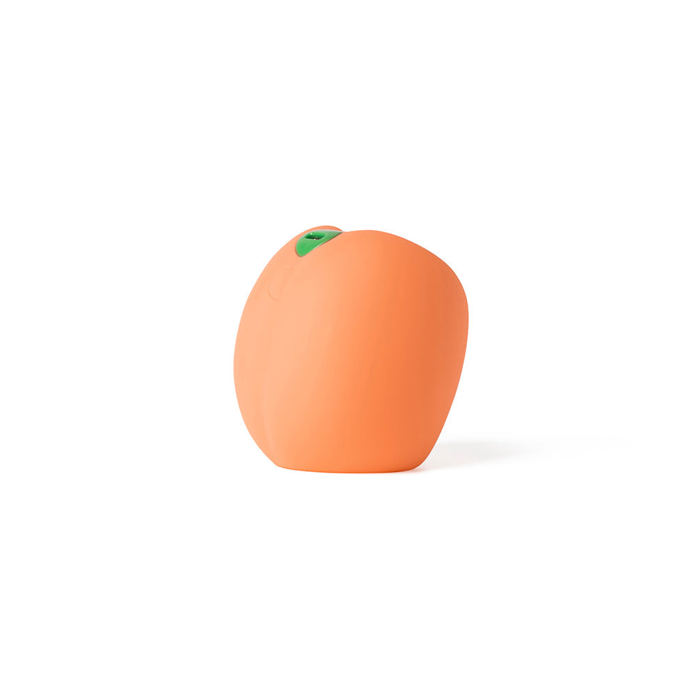 Emojibator Peach Vibrating Stroker – Orange