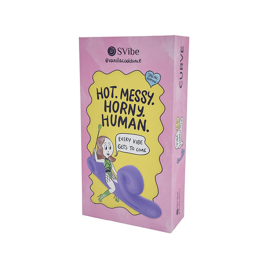 SVibe Snail Curve Special Edition Vibrator – Periwinkle
