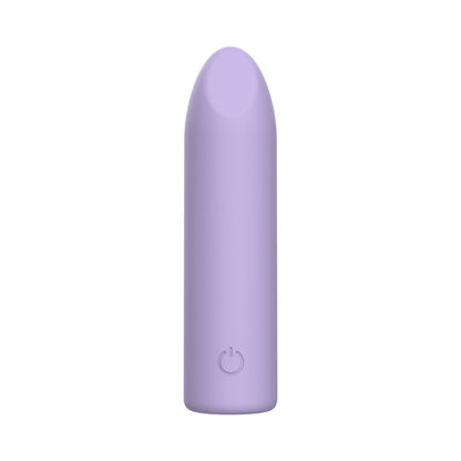 Adam & Eve Lilac Point Bullet Vibe – Silicone Bullet Vibe with 10 Vibration Patterns – Light Purple