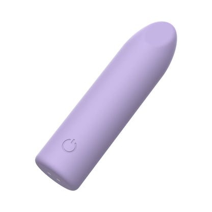 Adam & Eve Lilac Point Bullet Vibe – Silicone Bullet Vibe with 10 Vibration Patterns – Light Purple