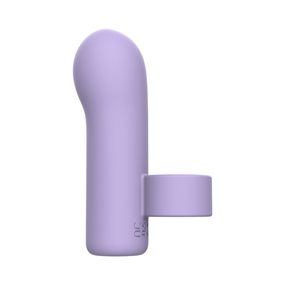 Adam & Eve Lust Loop Bullet Finger Vibe – Light Purple – 10 Vibration Patterns
