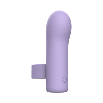 Adam & Eve Lust Loop Bullet Finger Vibe – Light Purple – 10 Vibration Patterns