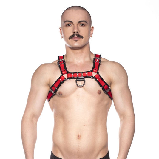 Prowler RED Bull Harness – Black/Red – Size L