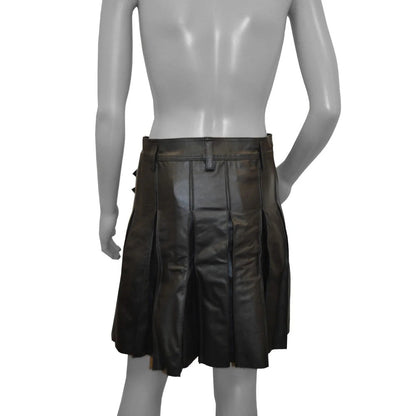 Prowler RED Leather Kilt Size 36-38 - Black