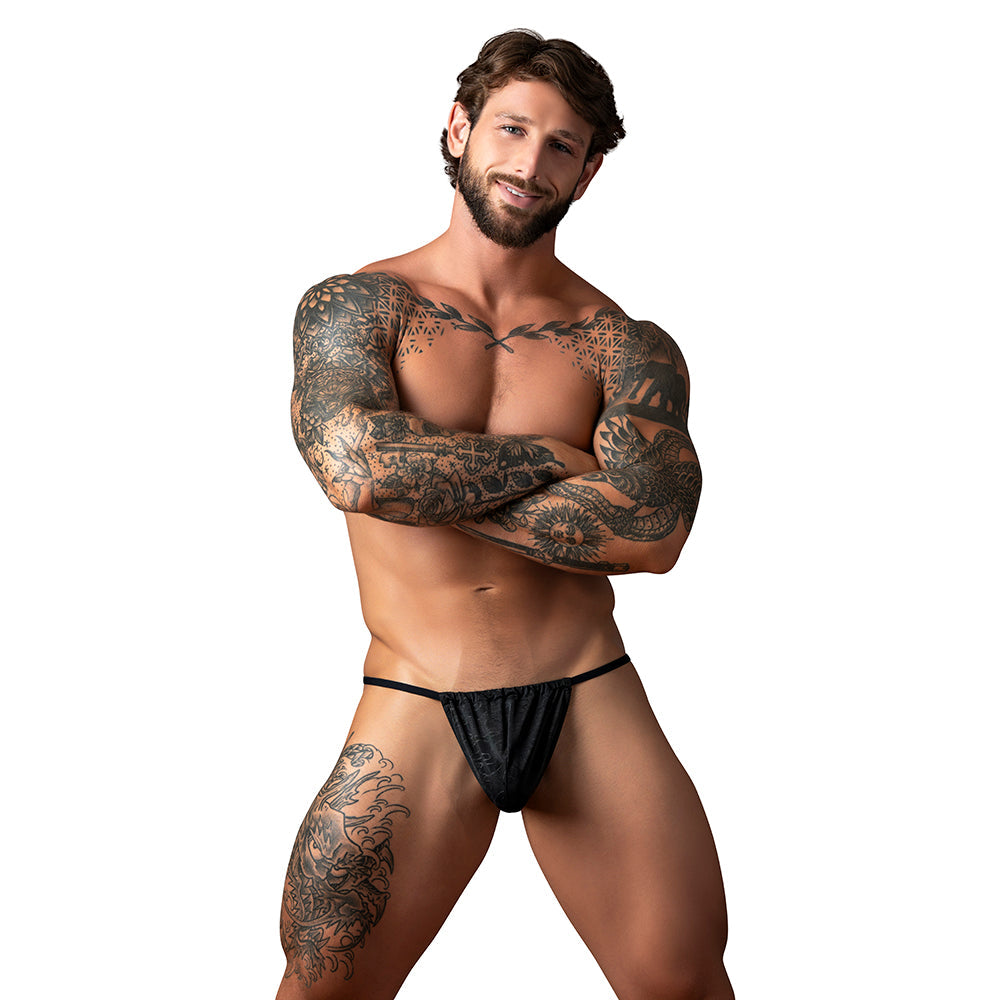 Male Power Kilauea Limited Edition G-String – Adjustable Black