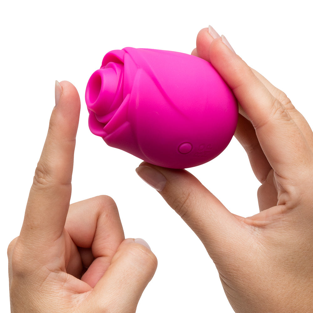 ROMP Rose 2.0 Clitoral Stimulator with Pleasure Air Technology - Hot Pink