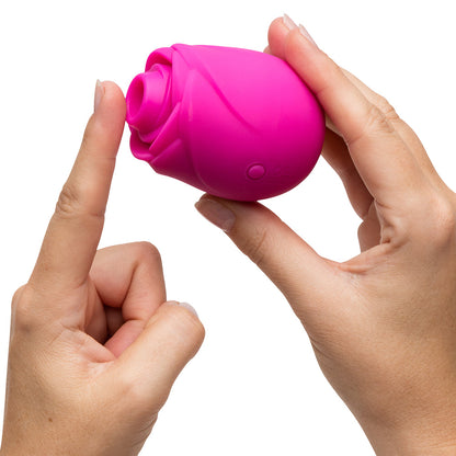 ROMP Rose 2.0 Clitoral Stimulator with Pleasure Air Technology - Hot Pink