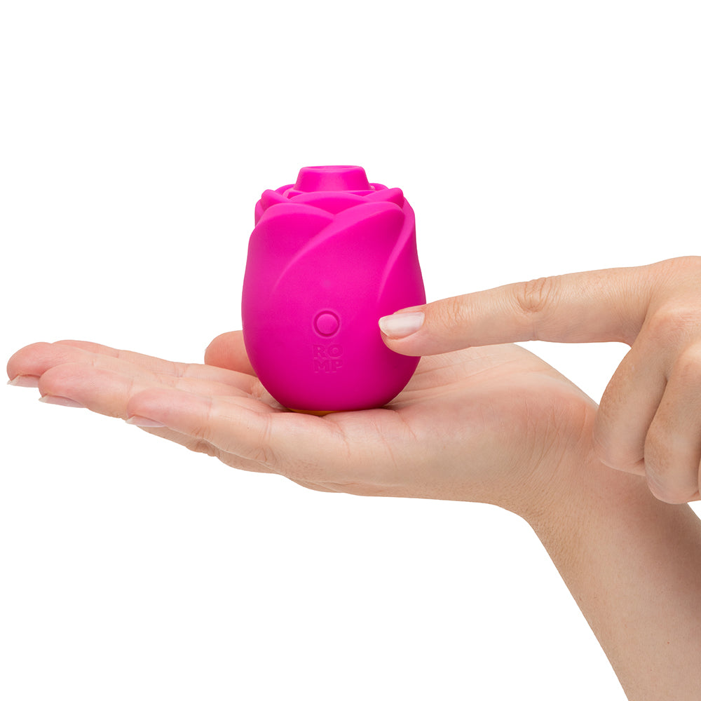 ROMP Rose 2.0 Clitoral Stimulator with Pleasure Air Technology - Hot Pink