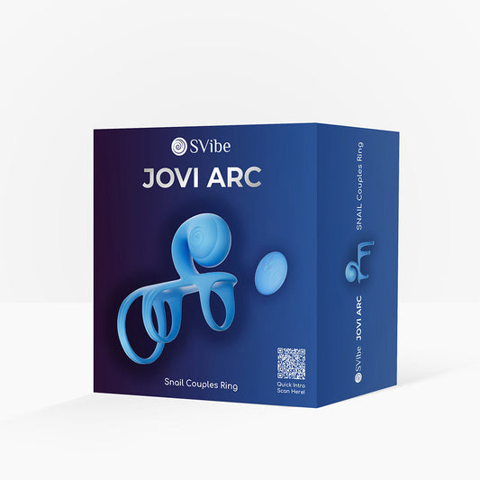 SVibe Jovi Arc Couples Ring with Remote Control – Blue Haze