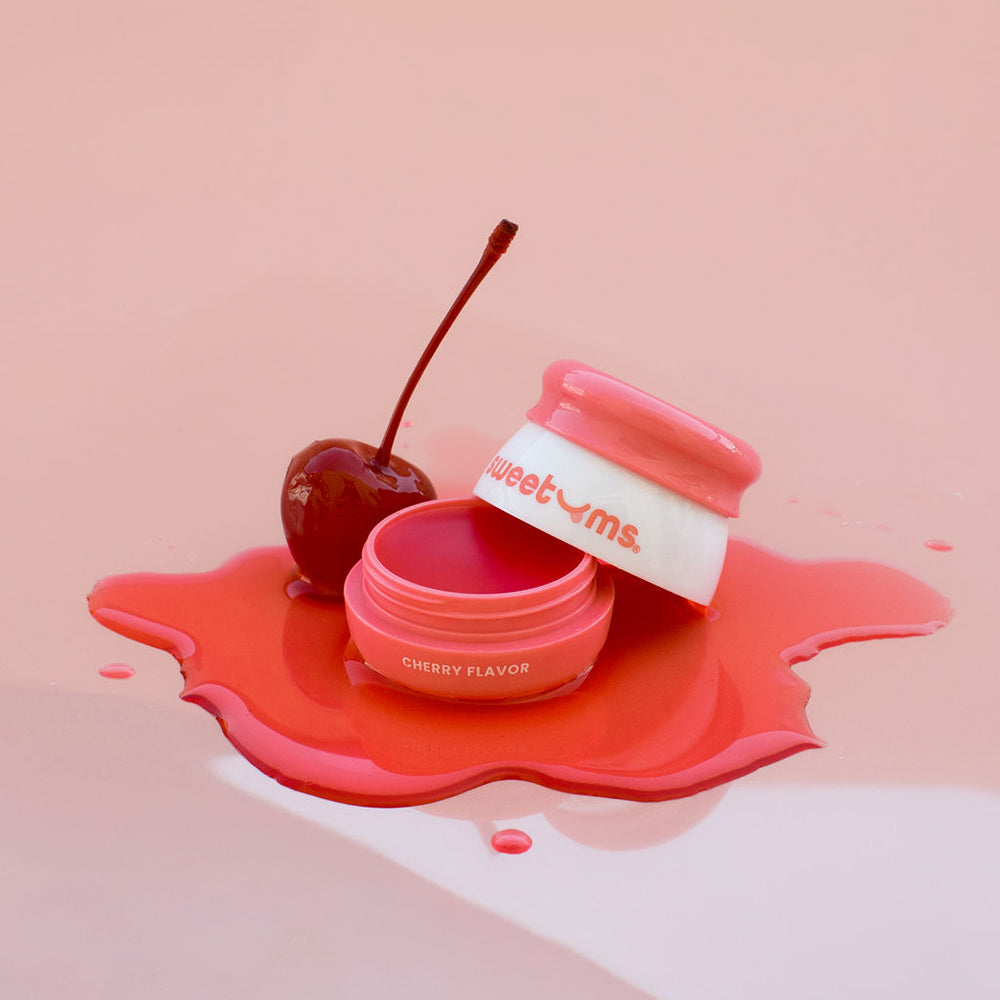 Sweetums Cherry Flavored Lip Balm – Hydrating Lip Care