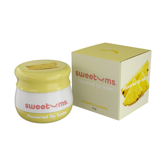 Sweetums Pineapple Flavored Lip Balm – Hydrating Lip Care
