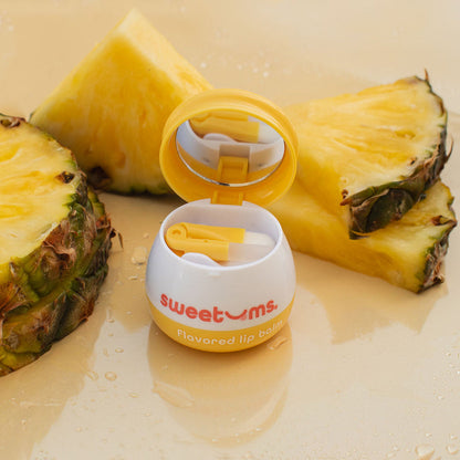 Sweetums Pineapple Flavored Lip Balm – Hydrating Lip Care