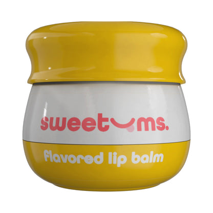 Sweetums Honey Flavored Lip Balm – Hydrating Lip Care with Built-in Mirror