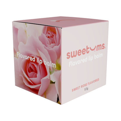 Sweetums Sweet Rose Flavored Lip Balm – Hydrating Floral Formula