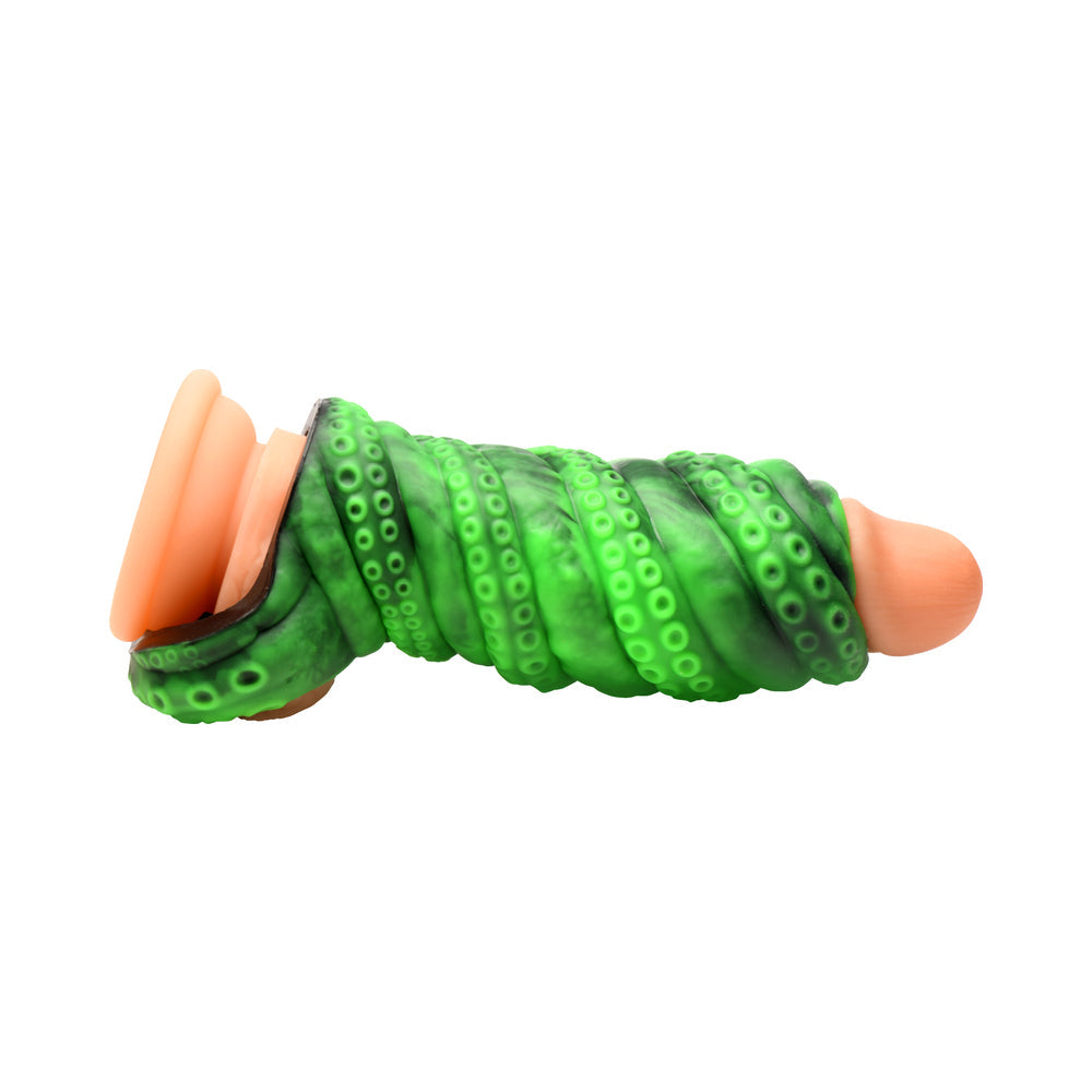 Creature Cocks Tenta Girth Silicone Penis Enhancer – Green