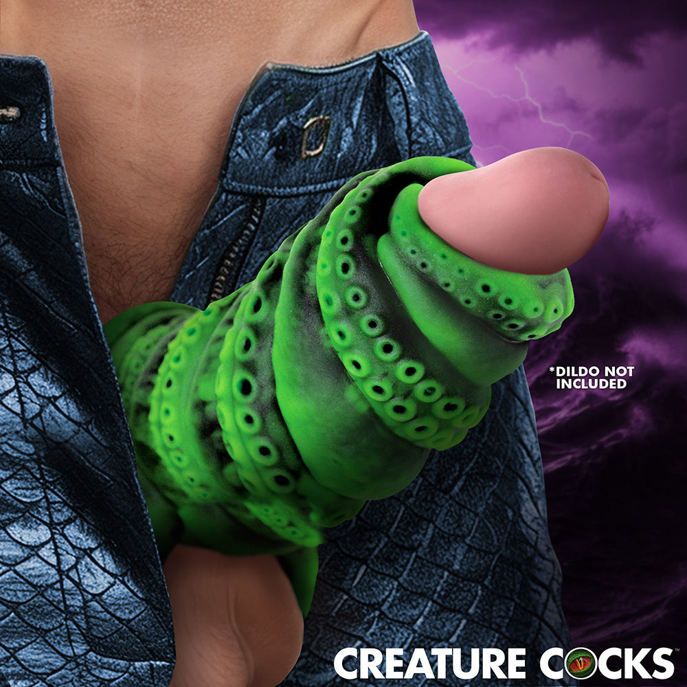 Creature Cocks Tenta Girth Silicone Penis Enhancer – Green