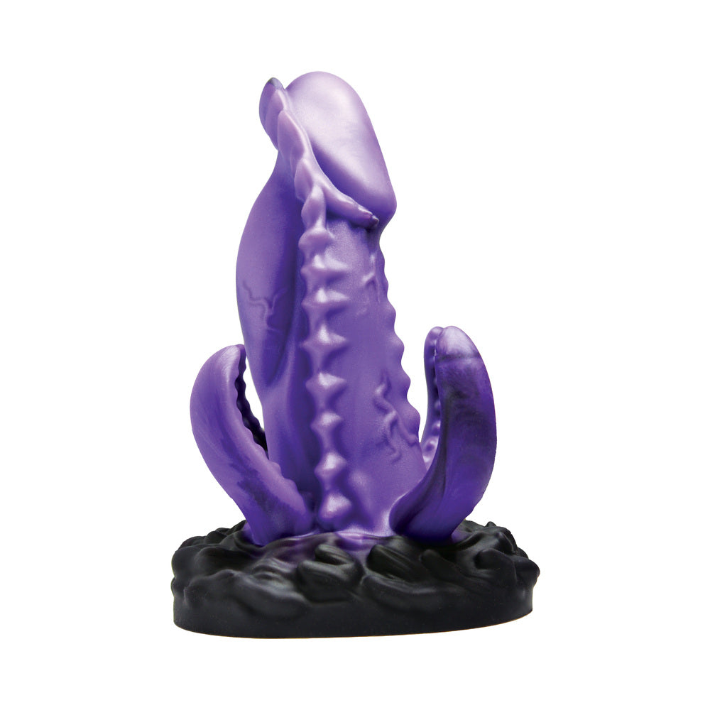 Creature Cocks Leviathan Silicone Dildo – Purple – Tentacle Design