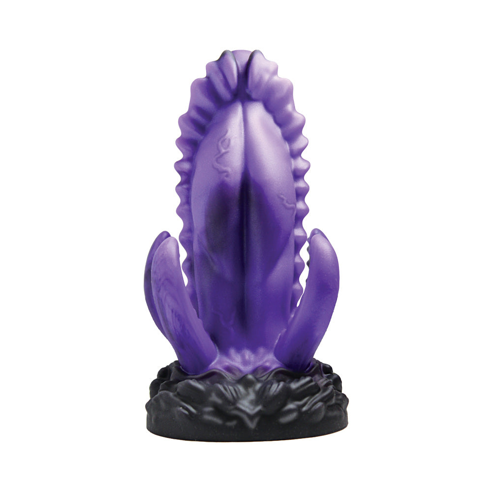 Creature Cocks Leviathan Silicone Dildo – Purple – Tentacle Design