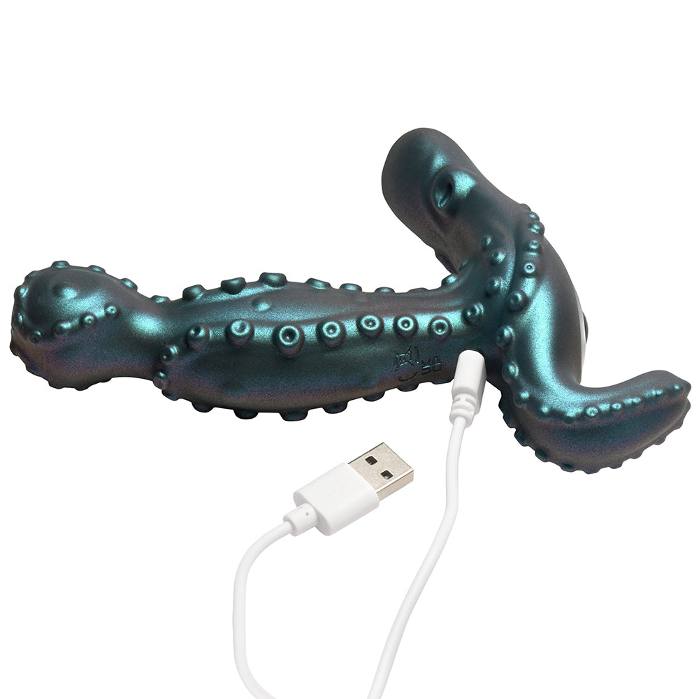 Creature Cocks Octoprobe Gyrating Prostate Vibrator – Metallic Blue/Purple