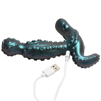 Creature Cocks Octoprobe Gyrating Prostate Vibrator – Metallic Blue/Purple