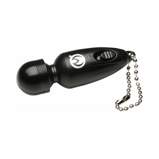 Master Series Thunderstick Mini Vibrating Wand Keychain – Black