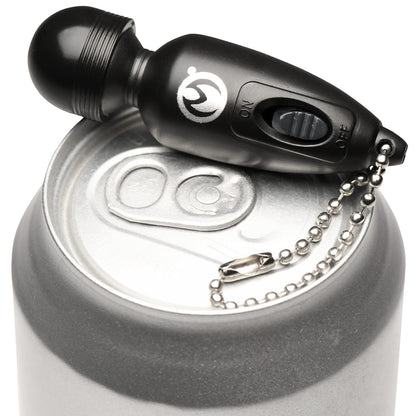 Master Series Thunderstick Mini Vibrating Wand Keychain – Black