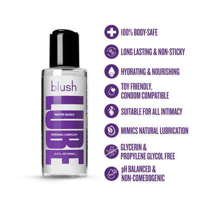 Blush Lube Water Based Personal Lubricant – 4 oz