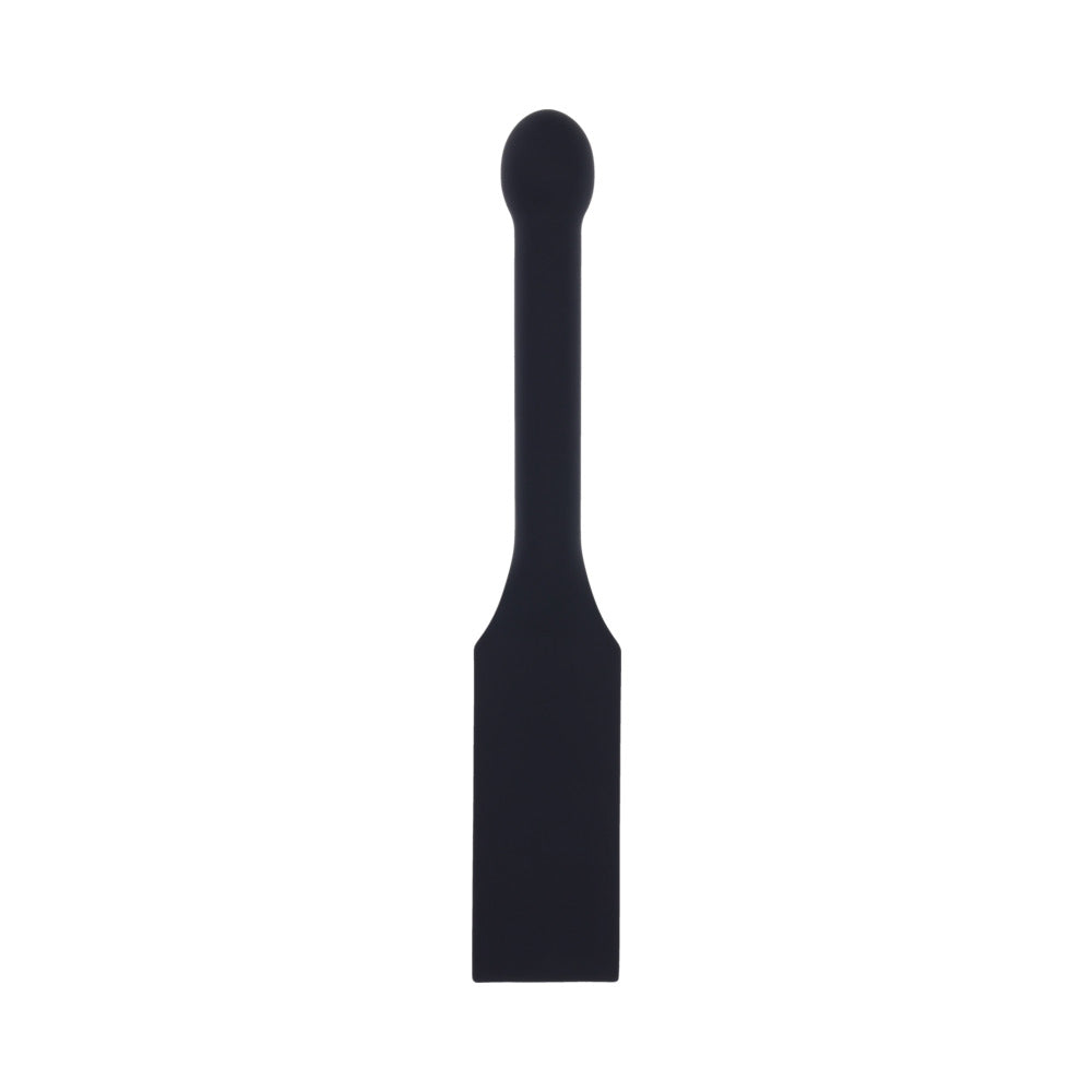 Sportsheets Edge Spiked Silicone Paddle – Black – Impact Tool