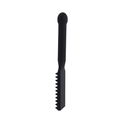 Sportsheets Edge Spiked Silicone Paddle – Black – Impact Tool