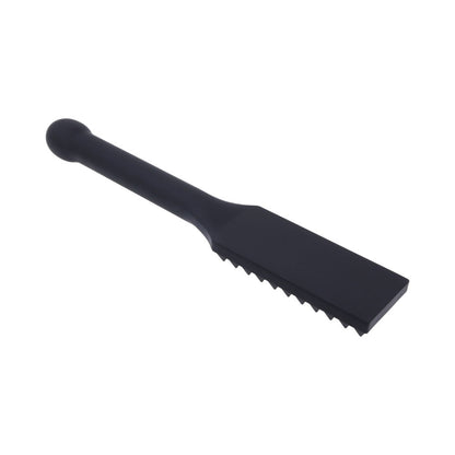 Sportsheets Edge Spiked Silicone Paddle – Black – Impact Tool