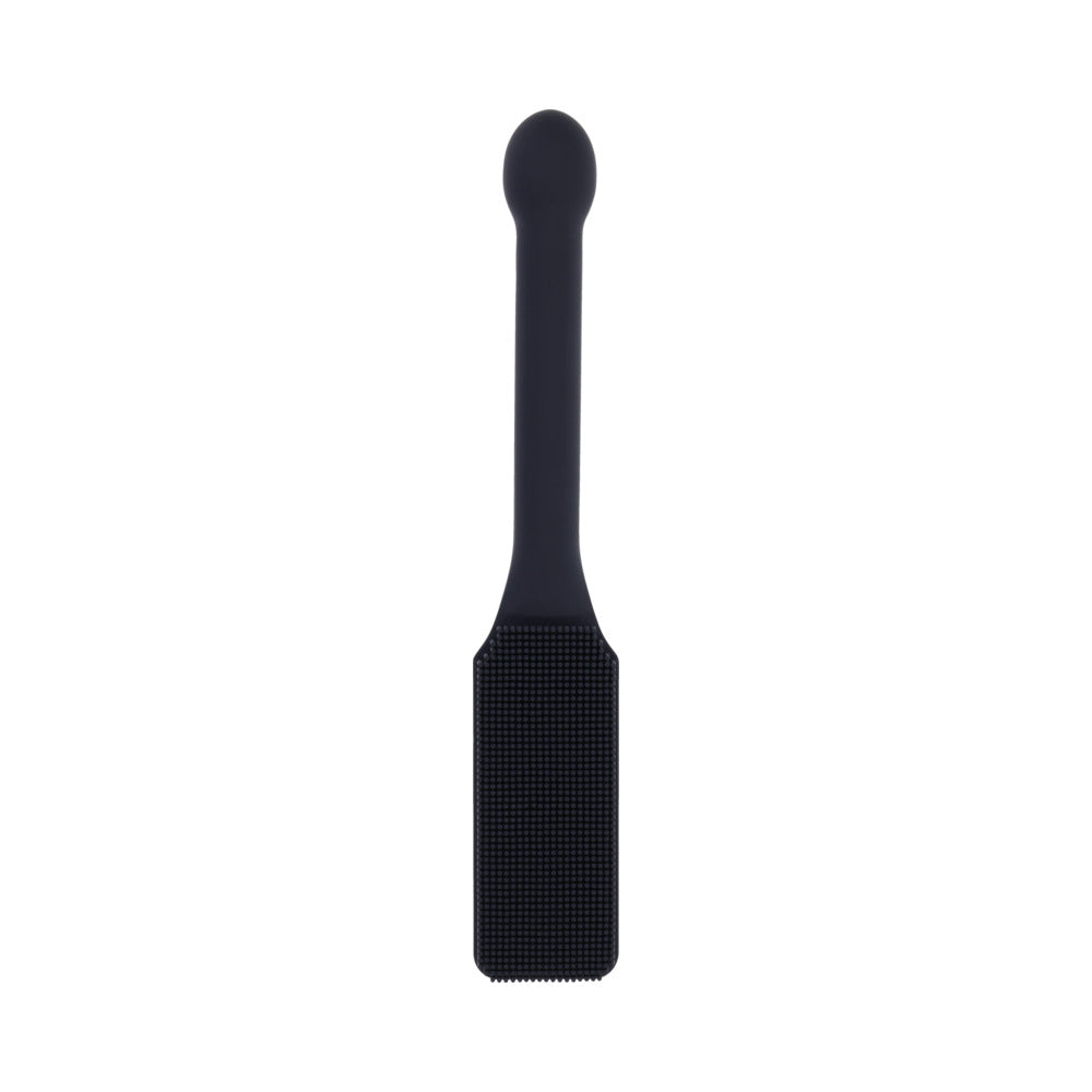Sportsheets Edge Pins & Needles Silicone Paddle – Black – Body-Safe Silicone
