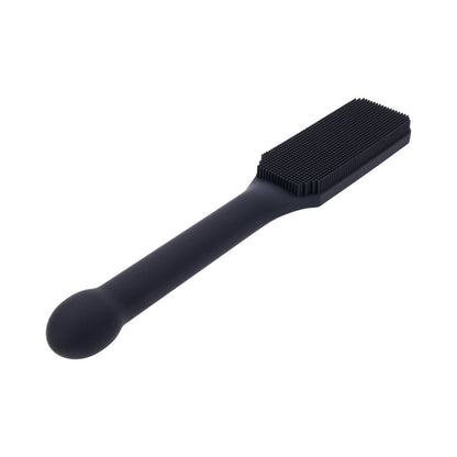 Sportsheets Edge Pins & Needles Silicone Paddle – Black – Body-Safe Silicone