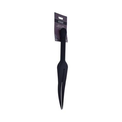 Sportsheets Edge Silicone Tawse - Black - Flexible Dual Tail Design