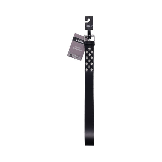 Sportsheets Edge Leather Belt Spanker – Black Leather Impact Tool
