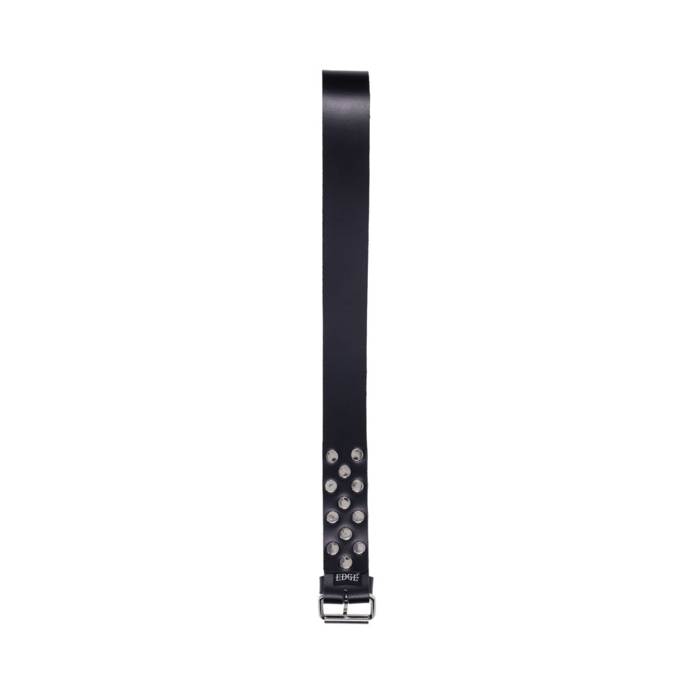 Sportsheets Edge Leather Belt Spanker – Black Leather Impact Tool