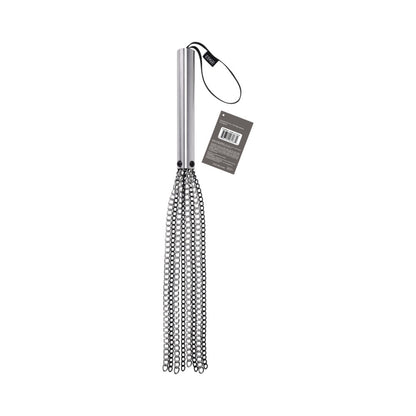 Sportsheets Edge Chain Flogger - Silver/Steel/Chrome - Heavy Impact Flogger